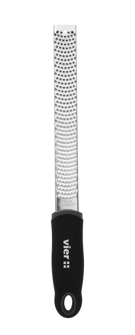 2423 RALLADOR MANUAL LARGO FINO INOXIDABLE C/MANGO SOFT VIER