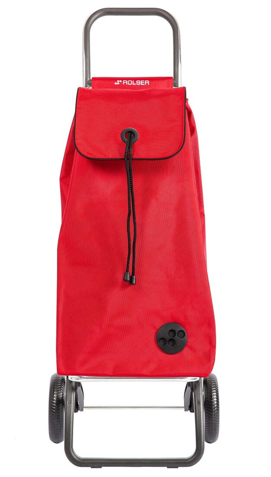 IMX301 CARRO COMPRA IMAX MF 2 RUEDAS ROJO ROLSER