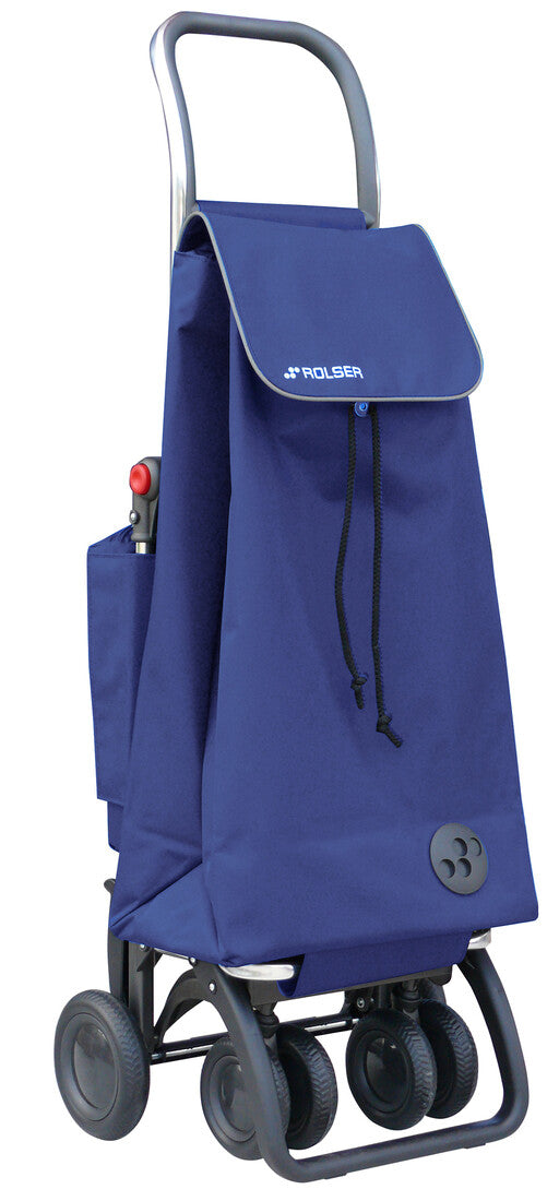 IMX354 CARRO I-MAX TERMO ZEN PLEGABLE 4 RUEDAS 2 GIRATORIAS AZUL ROLSER