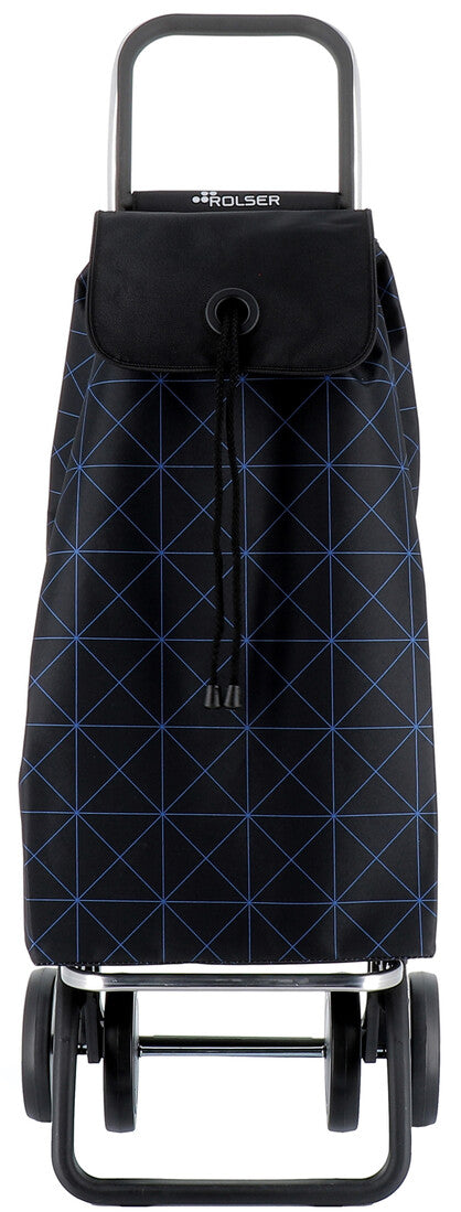 IMX366 CARRO COMPRA I-MAX STAR 4 RUEDAS AZUL ROLSER