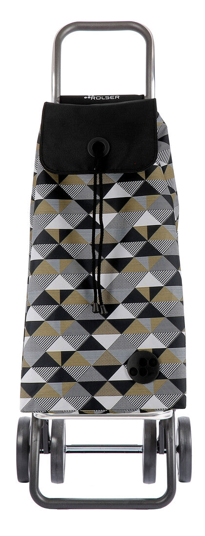 IMX390 CARRO COMPRA IMAX SAHARA 4 RUEDAS NEGRO ROLSER