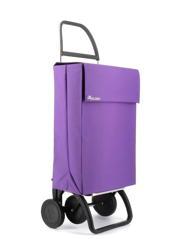 JEA032 CARRO COMPRA JEAN LN 4 RUEDAS MALVA