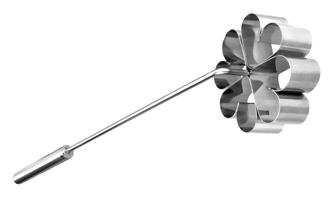 774300 MOLDE FLOR CARNAVAL ACERO INOX IBILI ø9cm