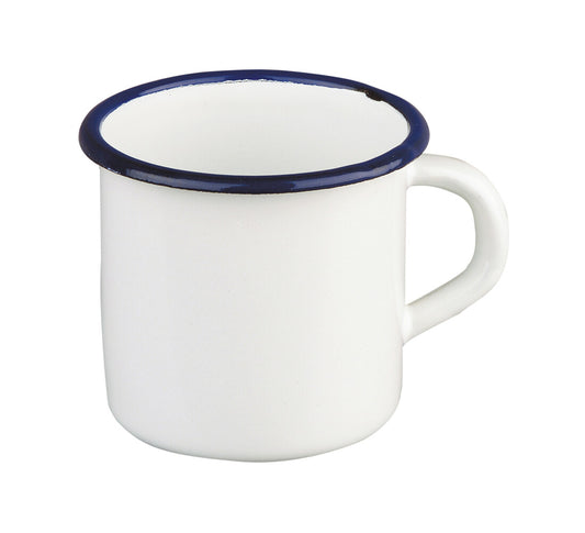 903008 EMAILLIERTER TOPF 8cm WEISS IBILI
