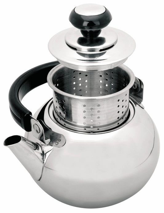 610109 CAFETERA PAVA CON FILTRO 0,9L INOX IBILI