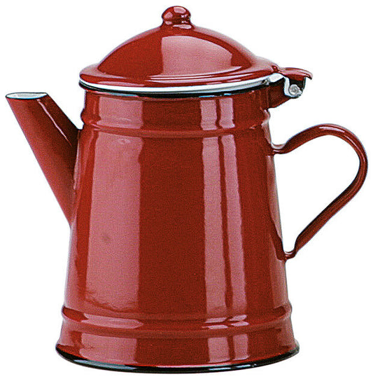 910210 CAFETERA CONICA ROJA 1L IBILI