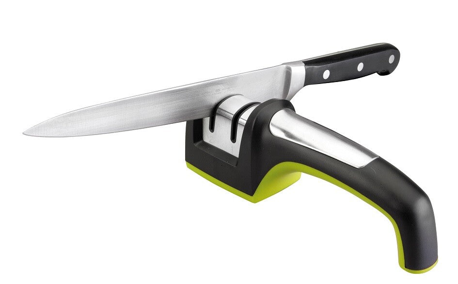 783700 AFILADOR CUCHILLOS DOBLE C/MANGO IBILI