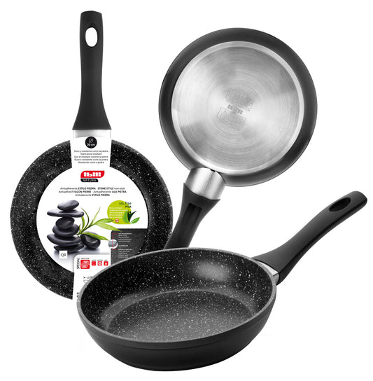 440030 SARTEN ALUMINIO INDUCCION NATURA ø30cm IBILI