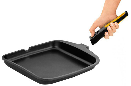 A481328 GRILLPFANNE GLATT FAST CLICK Ø28cm BRA