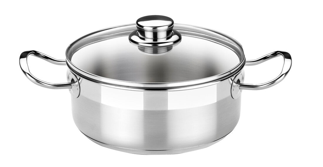 A340333 CACEROLA C/TAPA CRISTAL ø20cm PROFESIONAL