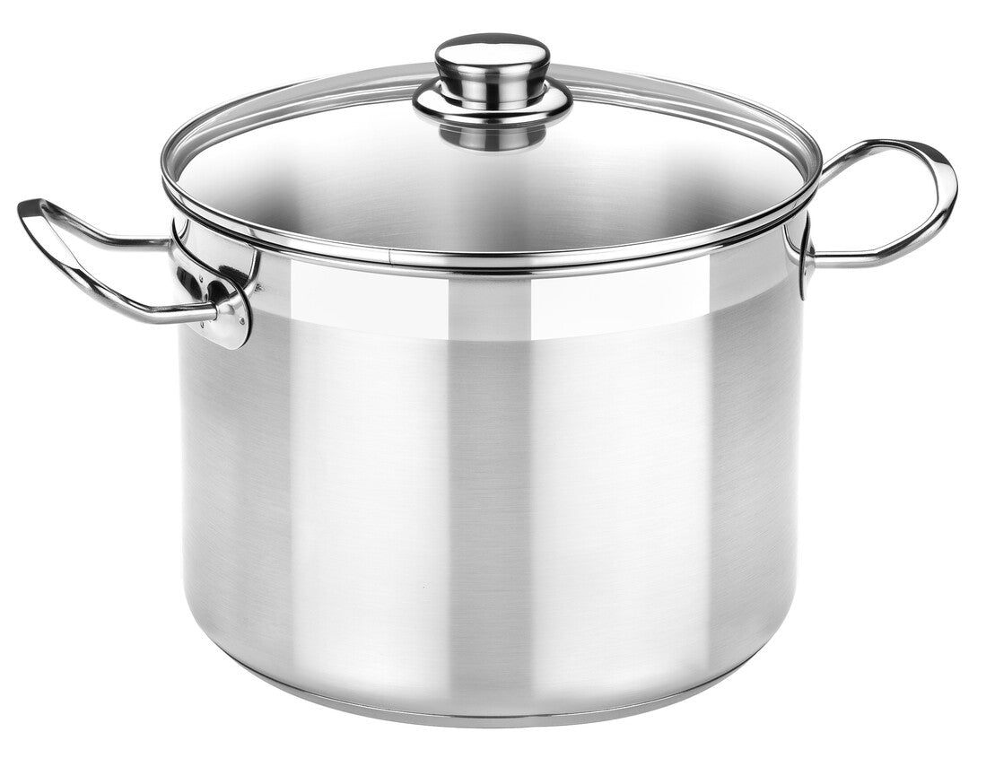 A343935 OLLA C/TAPA CRISTAL ø24cm 8,5L PROFESIONAL