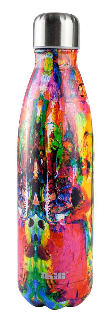 758450Q BOTELLA TERMO DOBLE PARED 0,5L LIENZO IBILI