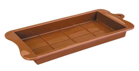 860400 MOLDE TURRON DE CHOCOLATE 20x10x2,5cm IBILI