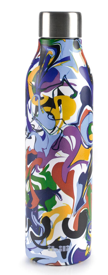 762910 BOTELLA TERMO DOBLE PARED 0,5L SWIRL IBILI