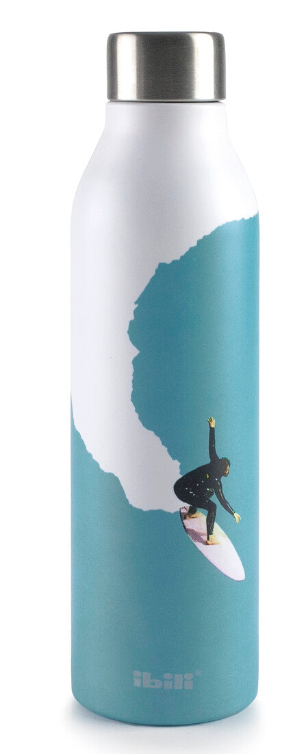 762920 BOTELLA TERMO DOBLE PARED 0,5L SURF IBILI