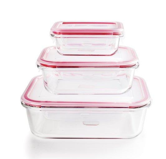 754750 SET 3 TAPER CRISTAL CUADRADO IBILI