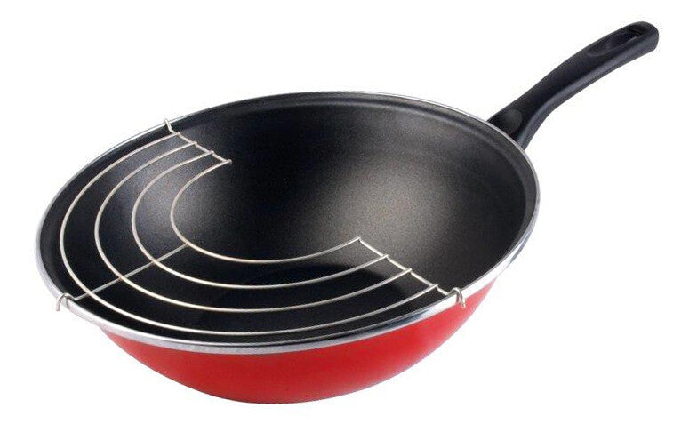 01108596 WOK ACERO PRAGA Ø30cm  MAGEFESA