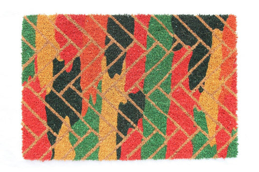 FELPUDO DE COCO ESTAMPADO MODELO BRICK 40x60 cm