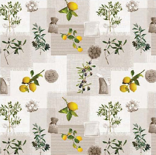 83118 1m MANTEL DE HULE QD-TEX MODELO TAVOLA 140cm DINTEX