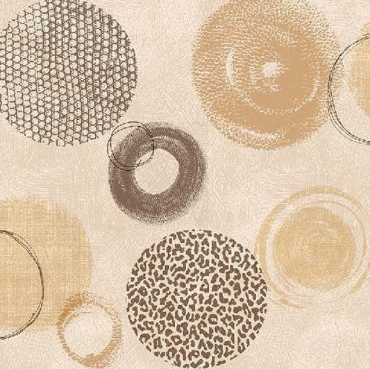 83138 1m MANTEL DE HULE QD-TEX MODELO ESFERAS 140cm DINTEX