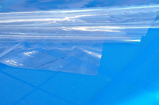 43095 1m TISCHSCHUTZFOLIE KRISTALL 0,10mm TRANSPARENT 140cm DINTEX