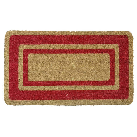 50402 FELPUDO COCO ASTURIAS ROJO 50x100cm DINTEX