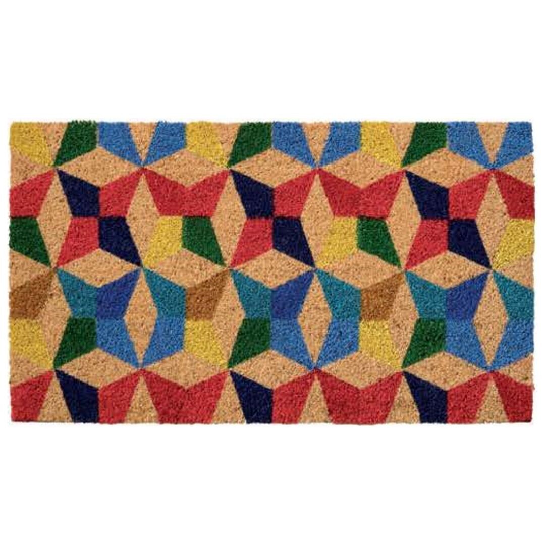 50662 FELPUDO COCO BLANCO ORIGAMI 40x70cm DINTEX