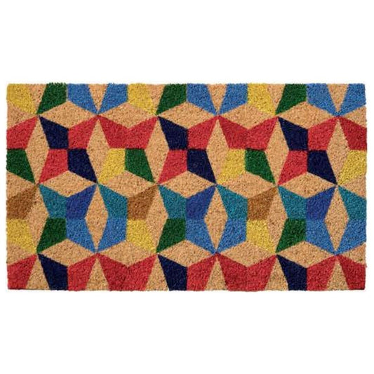 50662 FELPUDO COCO BLANCO ORIGAMI 40x70cm DINTEX