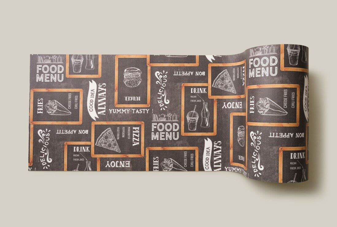 56751 1m ALFOMBRA PASILLERA NEO ENJOY PIZZA 53cm DINTEX