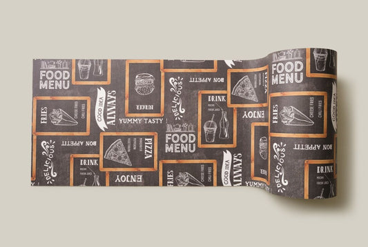 56751 1m LÄUFER TEPPICH NEO ENJOY PIZZA 53cm DINTEX