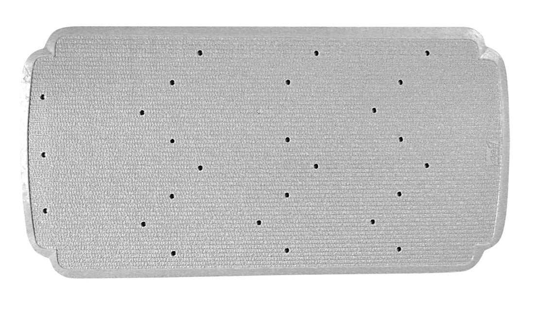 01226 ALFOMBRA DE BAÑO CAUCHO 78x36cm GRIS DINTEX