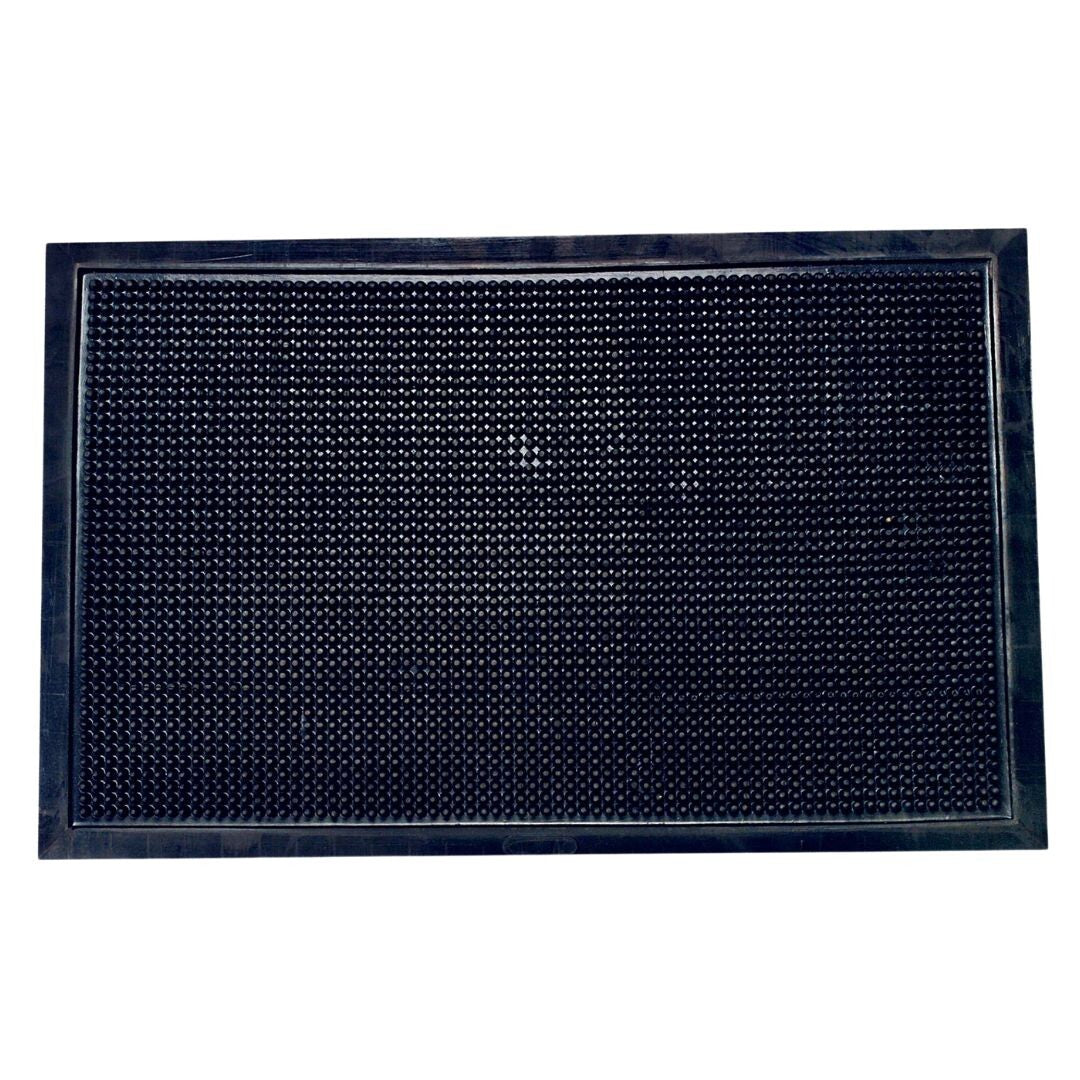 55032 FELPUDO GOMA NATURAL CEPILLO 78x54cm DINTEX