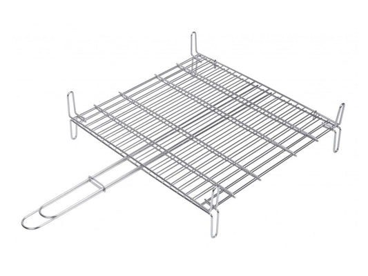 2682 DOPPELTER EDELSTAHLGRILL 35x40cm SAUVIC