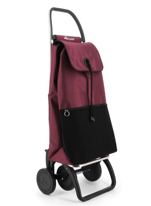 IMX499 CARRO COMPRA IMAX URBAN MF 4 RUEDAS BURDEOS ROLSER