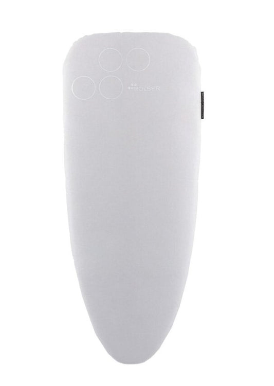 FUR005 FUNDA TABLA PLANCHAR MINI MULETON 81x37cm. PLATA ROLSER