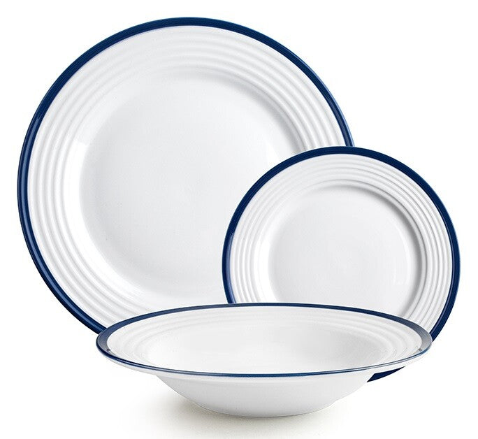 693500 SET 12 PIEZAS VAJILLA PORCELANA PROVENCE IBILI