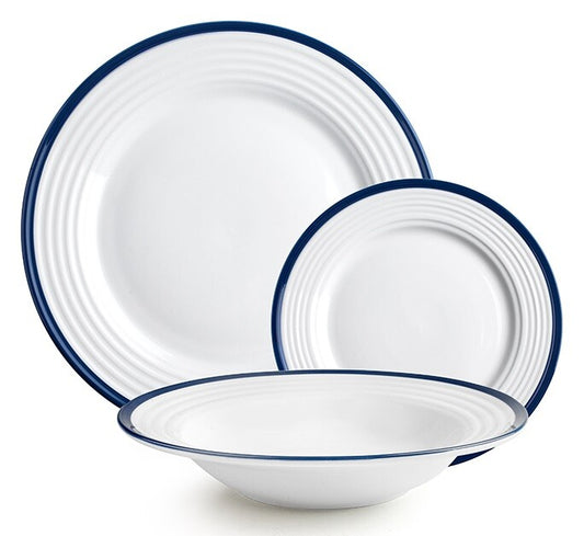 693500 SET 12 PIEZAS VAJILLA PORCELANA PROVENCE IBILI