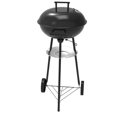 Barbacoa portátil de carbón con tapa Vassary Chasico 44 cm