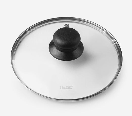 970724 TAPA DE CRISTAL Ø24cm IBILI