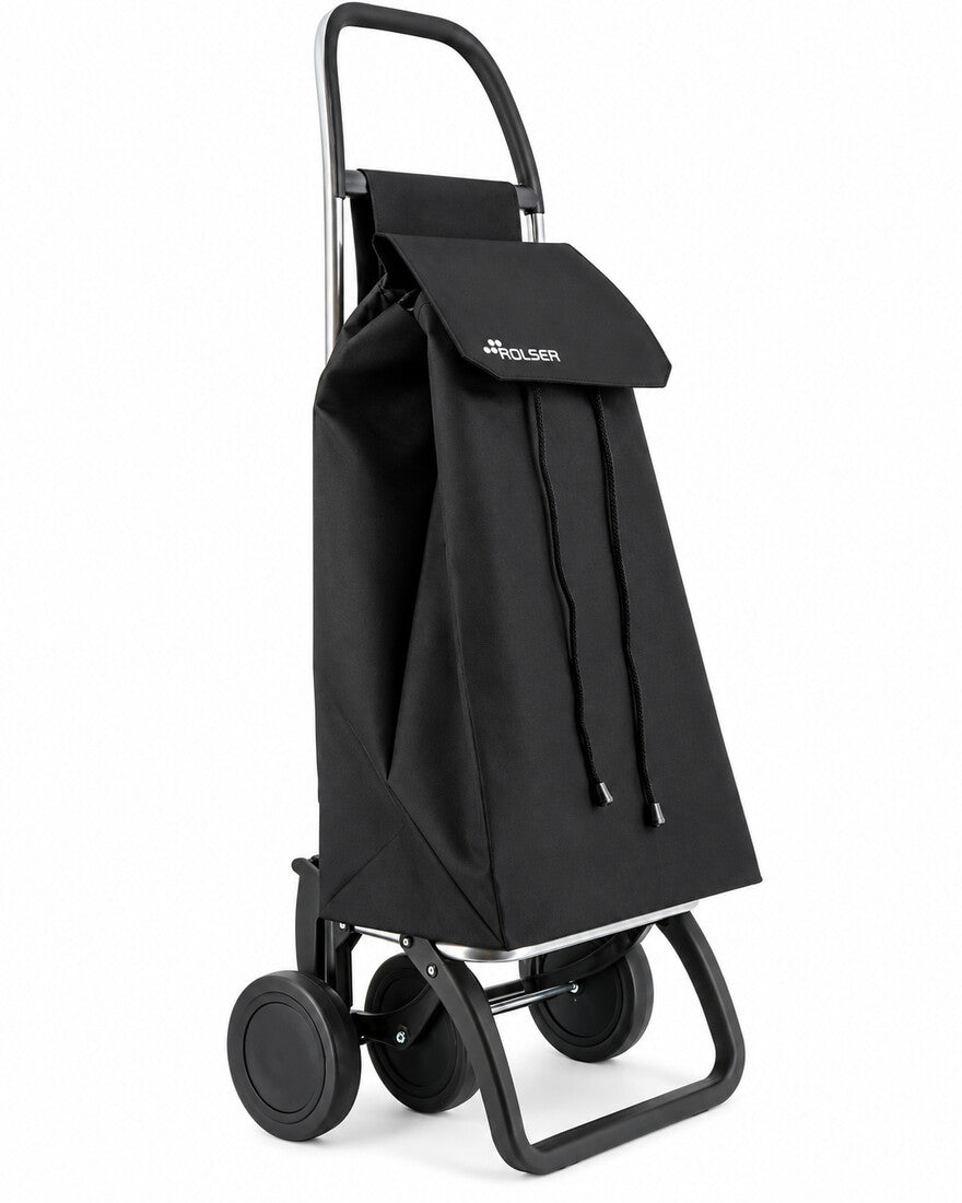 SER004 CARRO COMPRA SERRELLA LN 4 RUEDAS NEGRO ROLSER