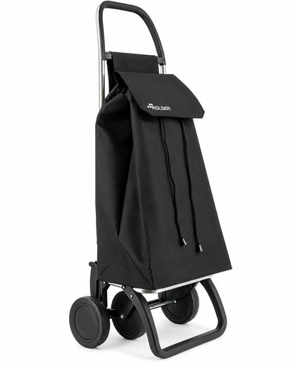 SER004 CARRO COMPRA SERRELLA LN 4 RUEDAS NEGRO ROLSER