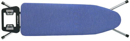 K01016 BÜGELTISCH K-UNO BLACK TUBE BLAU 115x35cm ROLSER
