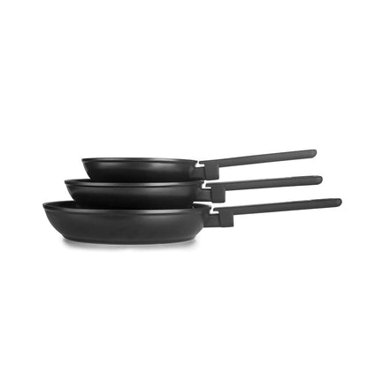 475510 PACK 3 SARTENES ALUMINIO FORJADO ø18-ø22-ø26 DUERO IBILI