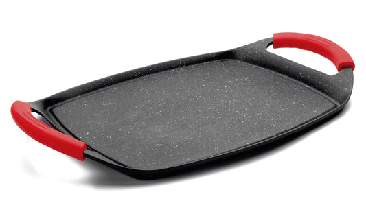 25547 GRILLPLATTE ALUMINIUM 27x37x1,5cm ECO-STONE LACOR