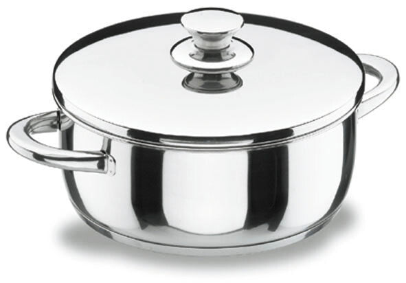 40028 CACEROLA C/TAPA INOX 18/10 Ø28cm VITROCOR LACOR