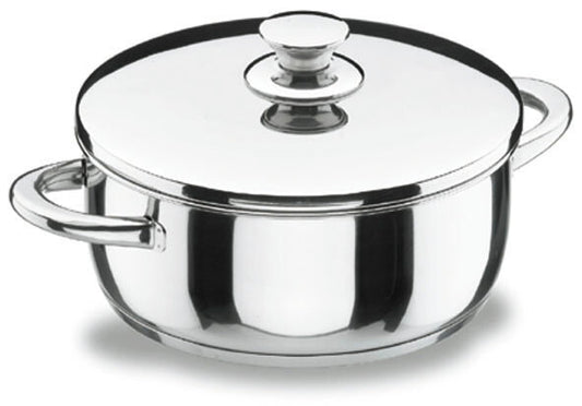 40028 CACEROLA C/TAPA INOX 18/10 Ø28cm VITROCOR LACOR