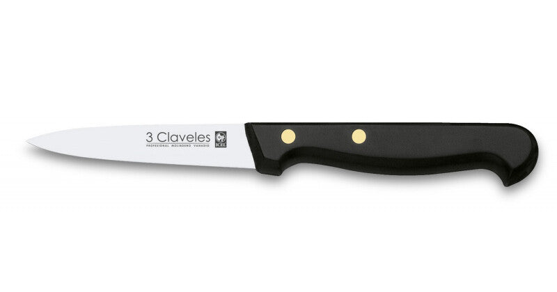 00909 CUCHILLO VERDURAS I.POM 9cm 3C