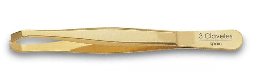 12246 PINZA CANGREJO ORO 9cm 3C