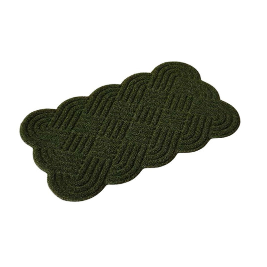 55841 FUSSMATTE KUNSTRASEN GRÜN MODELL COOKIE 45x75cm DINTEX