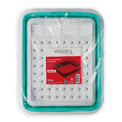 401045068 ESCURREPLATOS PLEGABLE RECTANGULAR VASSARY